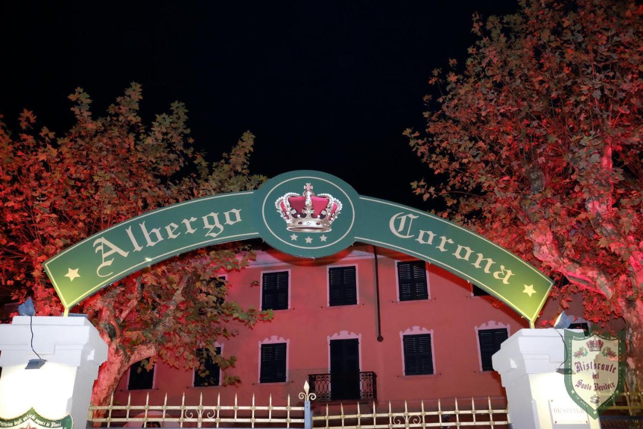 נובי ליגורה Ristorante Albergo Corona מראה חיצוני תמונה